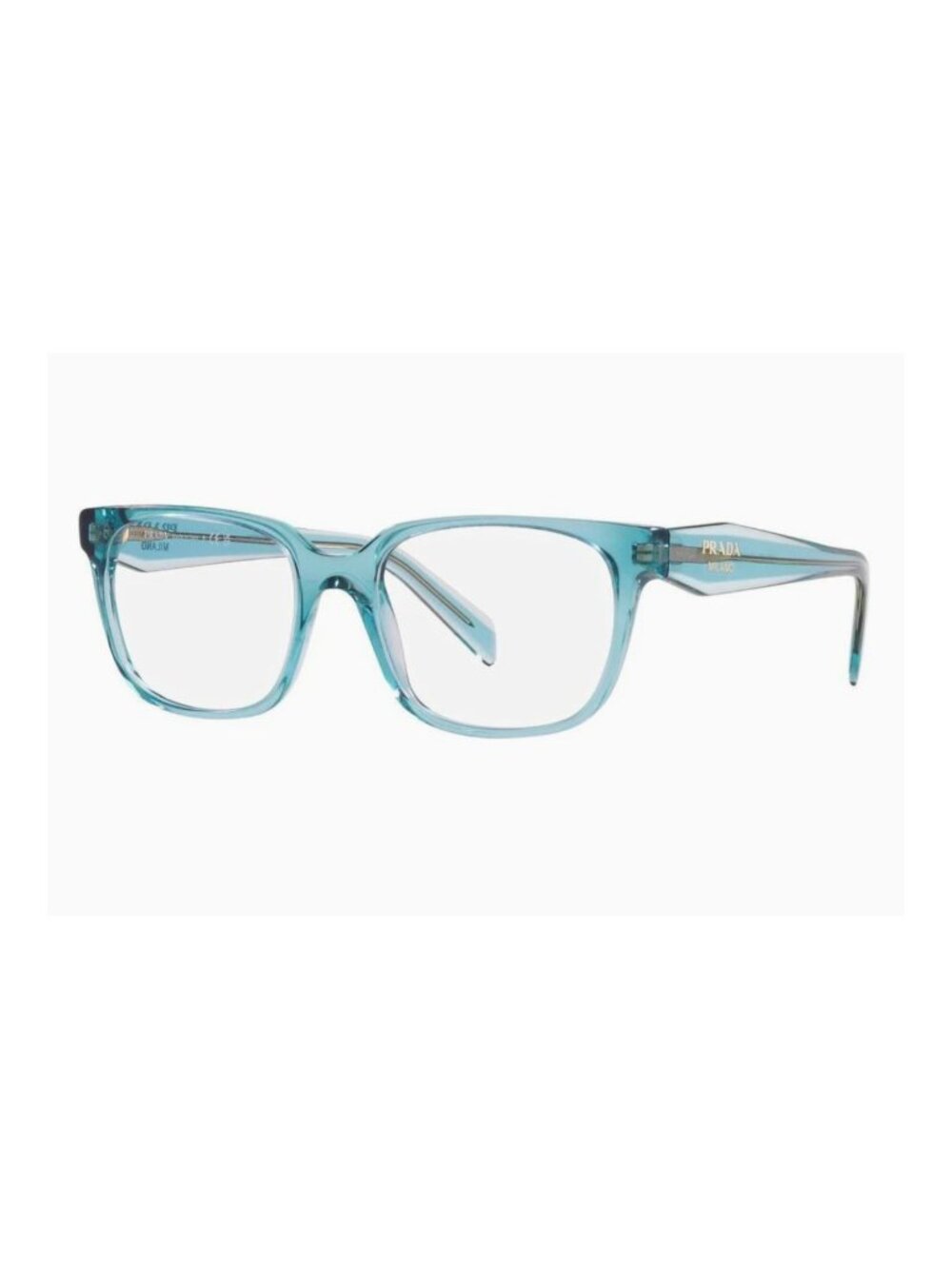 PRADA PR17ZV 16J1O1 52 Blue Demo Lens 52 mm Women's Eyeglasses